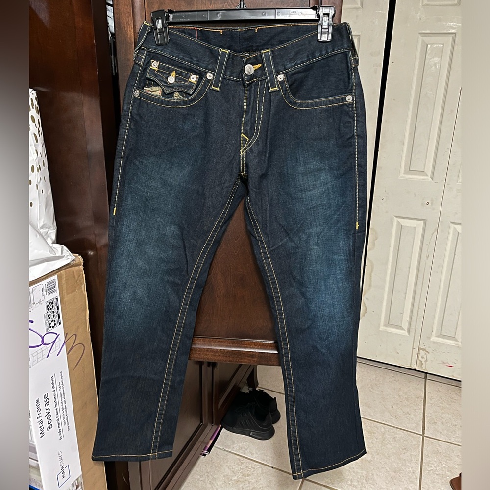 Dark Denim True Religion Jeans. Size 32
